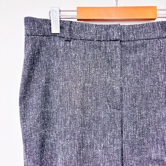 CAZZA PETITE Grey Straight-Leg Dress Pants | Size 14P * - Picture 6 of 8